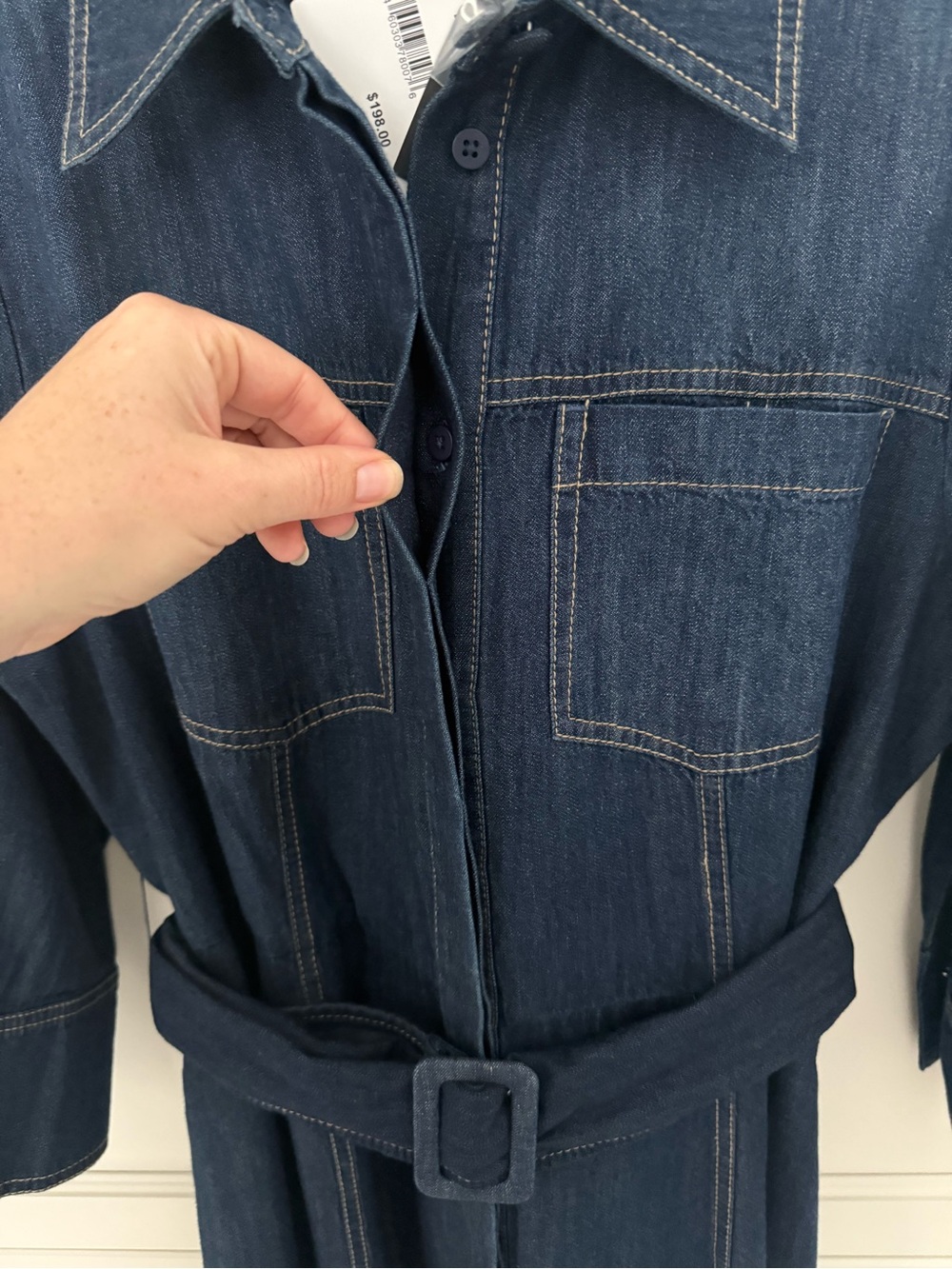 Melanie Lyne denim dress - Picture 6 of 12
